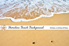 Shoreline Beach Background jpg Product Image 1
