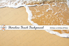 Shoreline Beach Background jpg Product Image 1