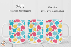 Spots Mug Wrap Sublimation | 15 oz. Mug Product Image 1
