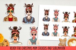 Ready for Christmas mom Stickers and Sublimation PNG. Product Image 1