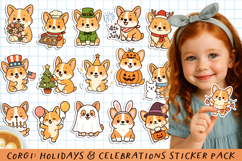 The Corgi Life Mega Sticker Bundle. PNG. Product Image 9