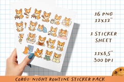 The Corgi Life Mega Sticker Bundle. PNG. Product Image 8
