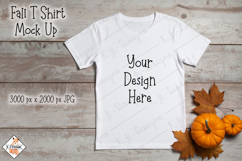 Fall T Shirt Mock Up #2 Photo JPG | Background Product Image 1