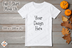 Fall T Shirt Mock Up #3 Photo JPG | Background Product Image 1