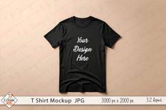 T Shirt Mock Up Photo JPG | Background Product Image 1