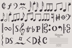 Watercolor Music Signs &amp; Symbols Bundle Product Image 3