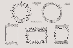 Watercolor Music Signs &amp; Symbols Bundle Product Image 7