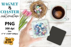 Easter magnet sublimation/Easter coaster sublimation bundle Product Image 3