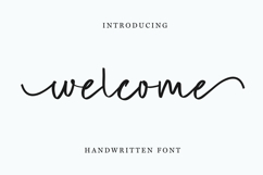 Welcome Product Image 1