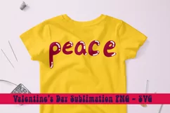 Valentine SVG. Love Sublimation PNG abstract clipart Product Image 1