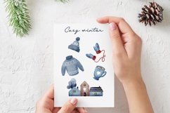 Watercolor christmas clipart, Christmas elements PNG Product Image 5