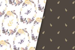 GEMS &amp; FLOWERS - 10 digital papers Product Image 4