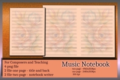 Music Notebook template Product Image 3