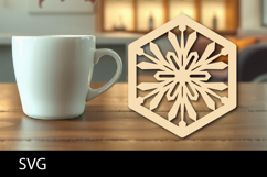 Lasercut Coaster, Coffee Coaster Laser Cut Product Image 1