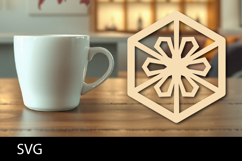 Lasercut Coaster, Coffee Coaster Laser Cut Product Image 1