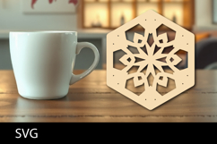 Lasercut Coaster, Coffee Coaster Laser Cut Product Image 1