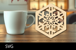 Lasercut Coaster, Coffee Coaster Laser Cut Product Image 1