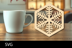 Lasercut Coaster, Coffee Coaster Laser Cut Product Image 1