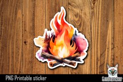 Campfire Sticker PNG Product Image 1