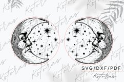 Moon Night Earrings Digital Download Product Image 2