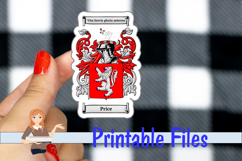 Price Coat of Arms Sticker Product Image 1