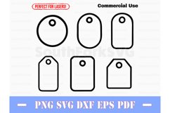 Simple Price Tags Bundle SVG PNG DXF EPS PDF Product Image 1