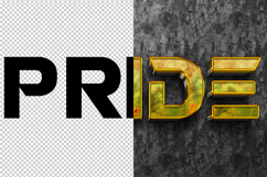 Pride 3D editable text effect Product Image 2