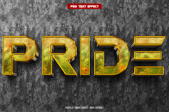 Pride 3D editable text effect Product Image 1