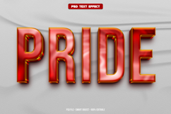 Pride 3D editable text effect Product Image 1