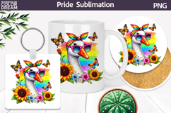 Rainbow Goose Clipart | Pride Sublimation Product Image 1