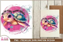 <img src="Primary.png" alt="Cute sea turtle valentine on a white portrait card mockup">