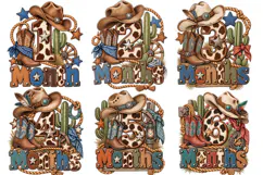 Western Cowboy Baby Milestones Product Image 3