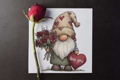 Valentine Day Gnomes, Valentine's Day Be Mine and Love You Product Image 6