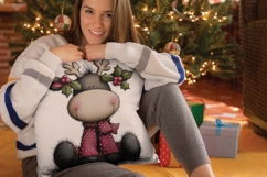 Christmas Baby Animals clipart Tiger Giraffe Puppy Elephant Product Image 3