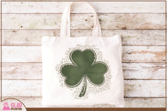St Patricks shamrock leopard print, leopard print shamrock Product Image 6