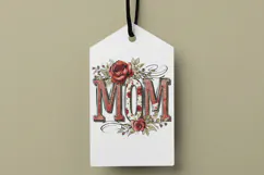 Mother's Day Word Art: Mama, Mom, Mum, Mum Day design pngs Product Image 5