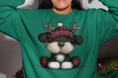 Christmas Baby Animals: Tiger, Puppy, Elephant, Koala pngs Product Image 5