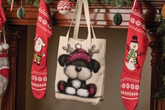 Christmas Baby Animals: Tiger, Puppy, Elephant, Koala pngs Product Image 6