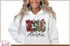 Jesus is the reason for the season doodle clip art png Product Image 1