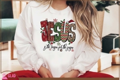 Jesus is the reason for the season doodle clip art png Product Image 6