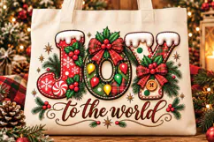 Christmas Doodle Alphabet Letters & numbers, Christmas Alpha Product Image 5