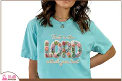 Trust in the Lord with all your heart Faux Yarn Crochet png Product Image 6
