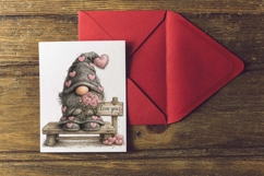 Valentine Day Gnomes, Valentines Be Mine Gnomie and Love You Product Image 6