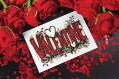 Valentine Word Art: Be Mine, Love, Valentine's Day clipart Product Image 7