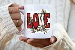 Valentine Word Art: Be Mine, Love, Valentine's Day clipart Product Image 6