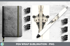 GorgeousPrimate Tree Peek-A-Boo Pen Wrap design.