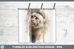 GorgeousPrimate Tree Peek-A-Boo Tumbler design.