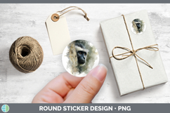 GorgeousPrimate Tree Peek-A-Boo Stickers design.