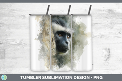 GorgeousPrimate Tree Peek-A-Boo Tumbler design.