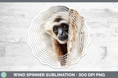 GorgeousPrimate Tree Peek-A-Boo Wind Spinner design.